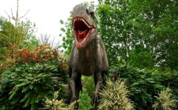 Dinosaurier in Jurassic World Berlin Erfahrungen Ausstellung